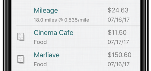 Falcon Expenses Expense Reporting App Create Report Feature