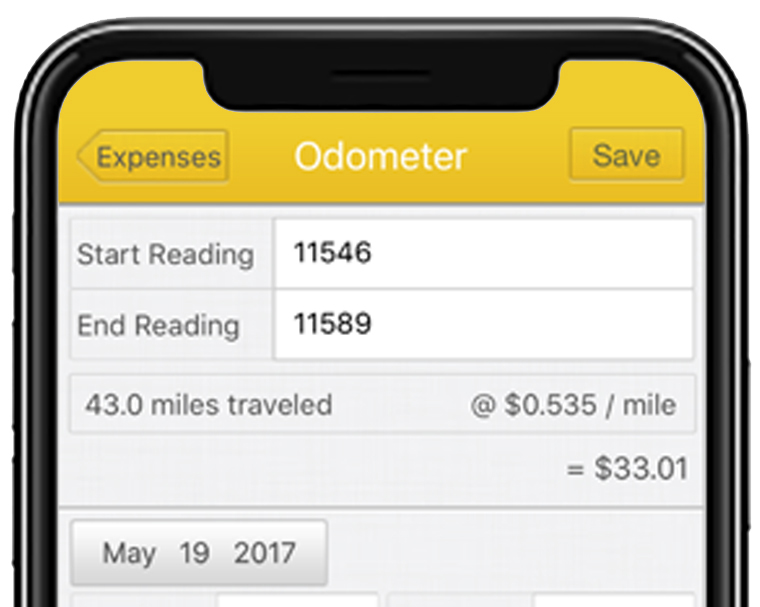 Falcon Expenses Odometer Log