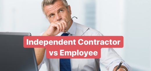 independent contractor vs employee