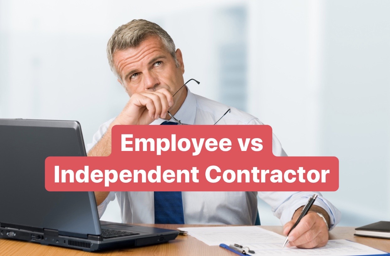 employee vs independent contractor expenses