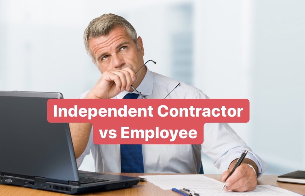 independent contractor vs employee