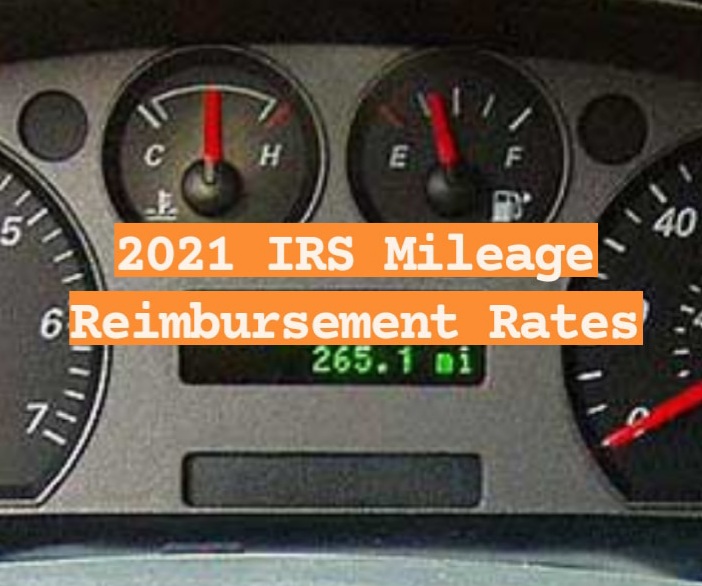 2021 IRS Mileage Rates Amounts for the Standard Deduction