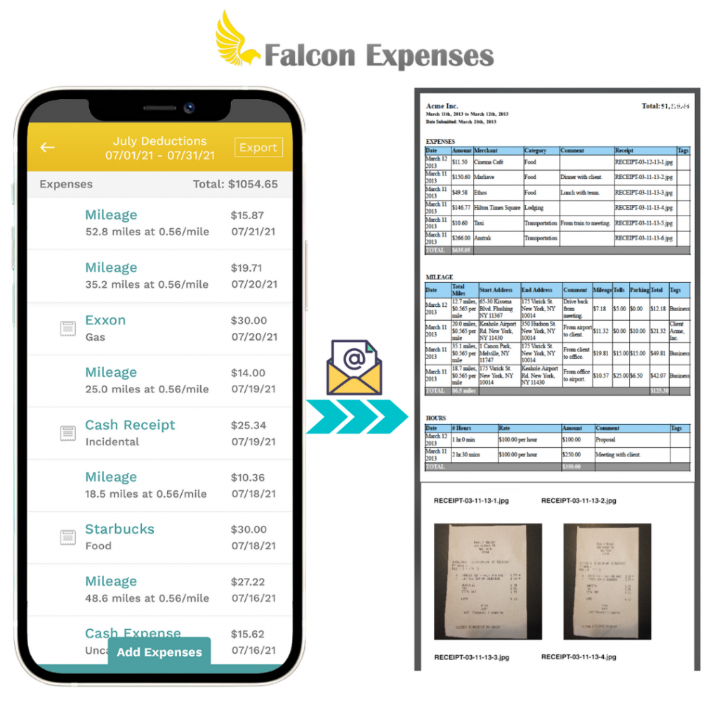 Falcon Expenses Mobile Application for Expense Tracking