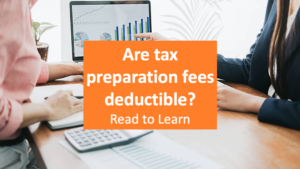 Are tax preparation fees deductible?