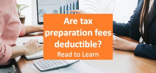 Are tax preparation fees deductible?