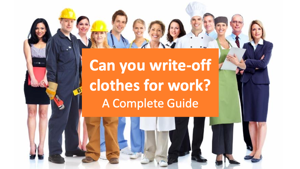 Can you write off clothes for work? The complete guide.