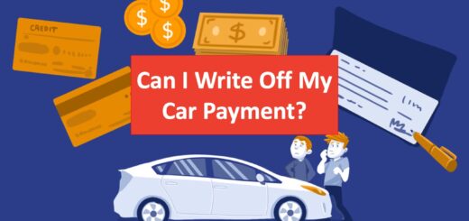Can I write off my car payment?